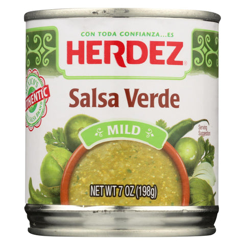 Herdez Salsa - Green Verde - Case Of 12 - 7 Oz