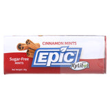 Epic Dental - Xylitol Mints - Cinnamon Xylitol Tin - 60 Ct - Case Of 10