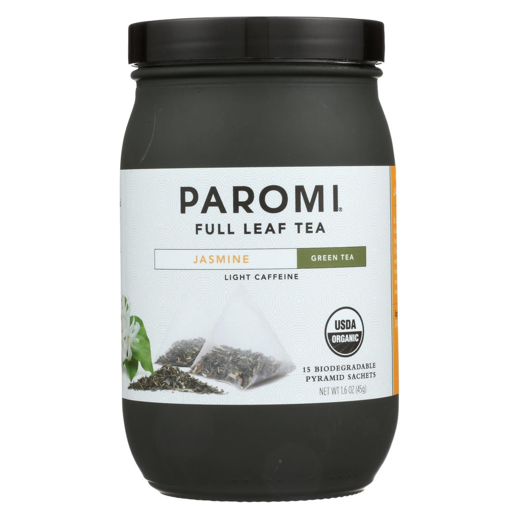 Paromi Tea Organic Paromi Jasmine Tea - Case Of 6 - 15 Count