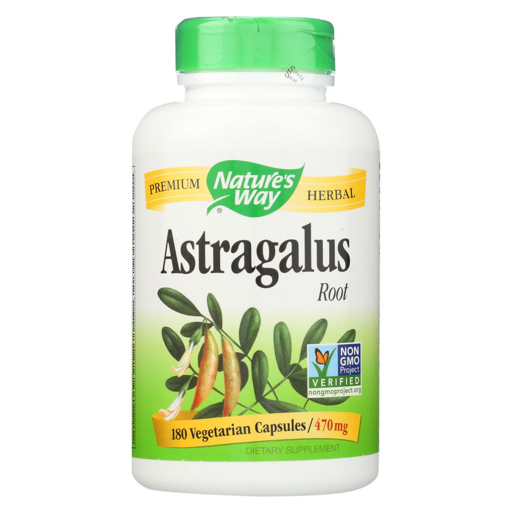 Nature's Way - Astragalus Root - 180 Veg Capsules