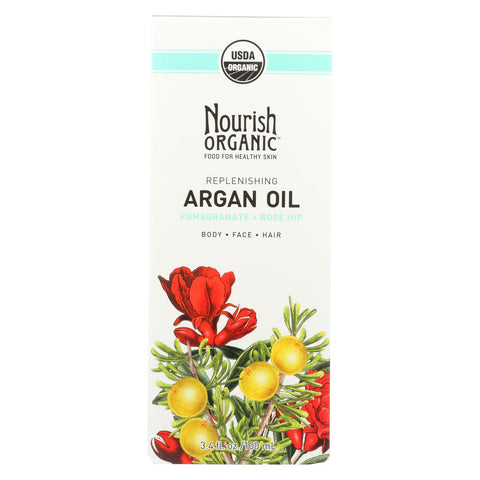 Nourish Organic Argan Oil - Replenishing Multi Purpose - 3.4 Oz