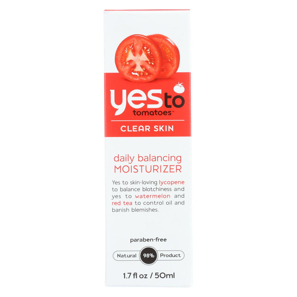 Yes To Tomatoes Moisturizer - Daily Balancing - Clear Skin - 1.7 Oz