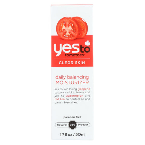 Yes To Tomatoes Moisturizer - Daily Balancing - Clear Skin - 1.7 Oz