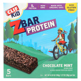 Clif Kid Zbar Organic Kid Zbar Protein - Chocolate Mint - Case Of 6 - 1.27 Oz.