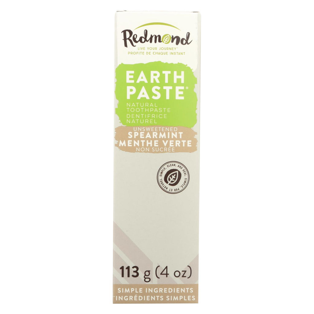 Redmond Trading Company Earthpaste - Spearmint - 4 Oz