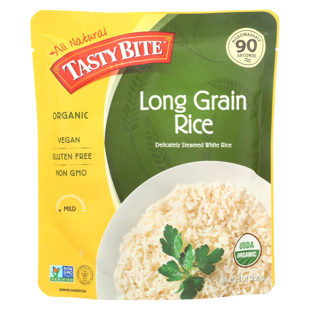 Tasty Bite Rice - Organic - Long-grain - 8.8 Oz - Case Of 6