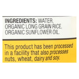 Tasty Bite Rice - Organic - Long-grain - 8.8 Oz - Case Of 6