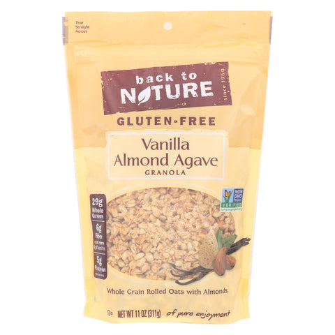 Back To Nature Granola - Vanilla Almond Agave - 11 Oz - Case Of 6