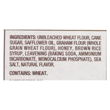 Back To Nature Honey Graham Sticks - Graham Flour And Honey - Case Of 4 - 1 Oz.