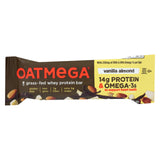 Oatmegabar Protein Bar - Vanilla Almond Crisp - 1.8 Oz Bars - Case Of 12