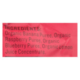 Peter Rabbit Organics Fruit Snacks - Raspberry, Banana And Blueberry - Case Of 10 - 4 Oz.