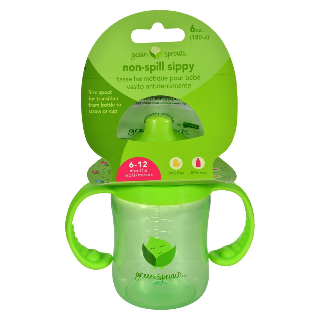 Green Sprouts Sippy Cup - Non Spill Green - 1 Ct