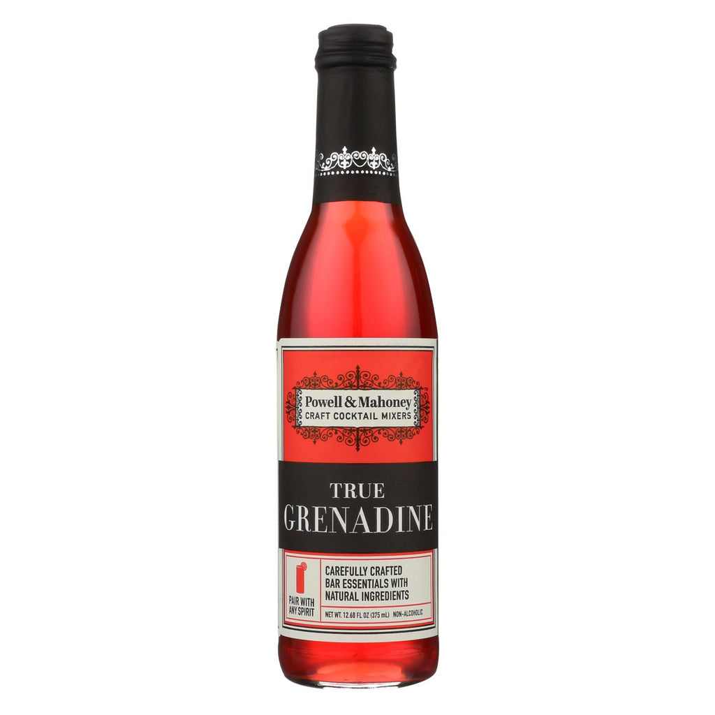 Powell And Mahoney Cocktail Mixer - True Grenadine - Case Of 6 - 12.68 Oz