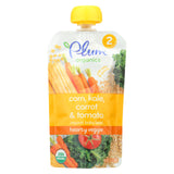 Plum Organics Second Blends Hearty Veggie Meal - Kale, Sweet Corn And Quinoa - Case Of 6 - 3.5 Oz.