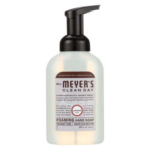 Mrs. Meyer's Clean Day - Foaming Hand Soap - Lavender - Case Of 6 - 10 Fl Oz