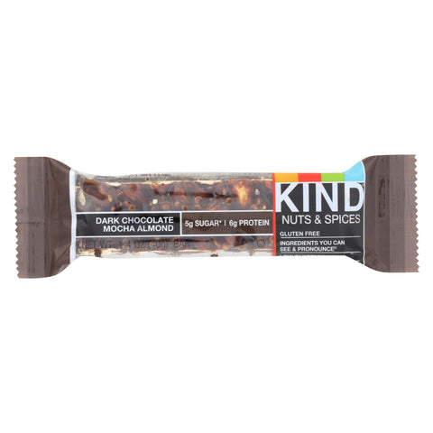 Kind Bar - Dark Chocolate Mocha Almond - 1.4 Oz Bars - Case Of 12