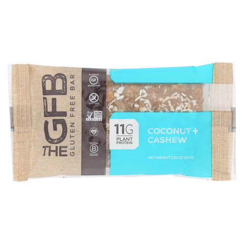 The Gluten Freeb Bar - Cashew Coconut - Gluten Free - Case Of 12 - 2.05 Oz