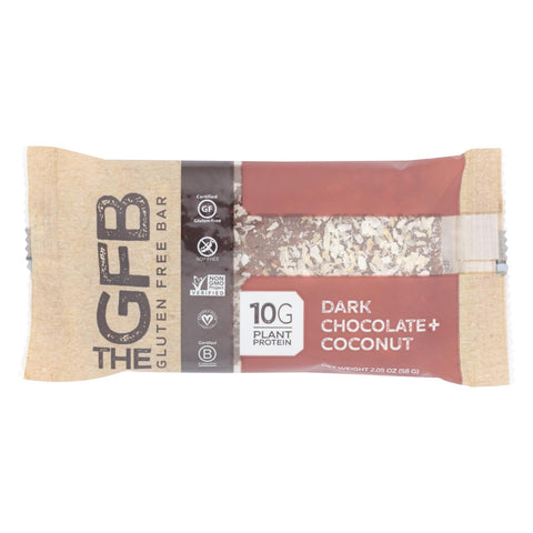 The Gluten Freeb Bar - Dark Chocolate Coconut - Gluten Free - Case Of 12 - 2.05 Oz