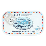 Bela - Olhao Sardines Spring Water - Case Of 12 - 4.25 Oz.