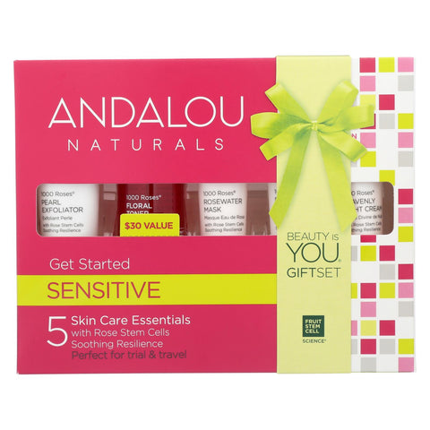 Andalou Naturals Get Started Kit - 1000 Roses - 5 Pieces