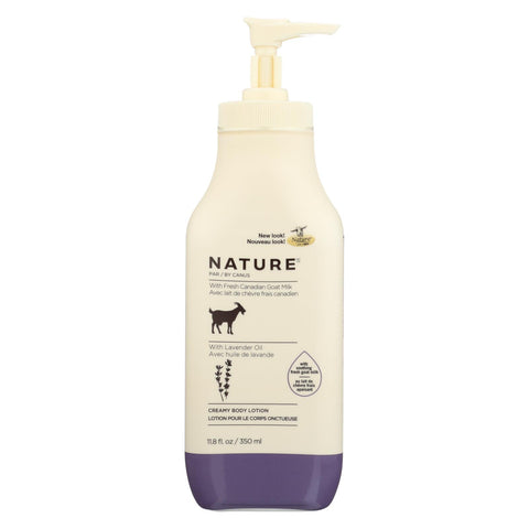 Nature By Canus Lotion - Goats Milk - Nature - Lavender Oil - 11.8 Oz