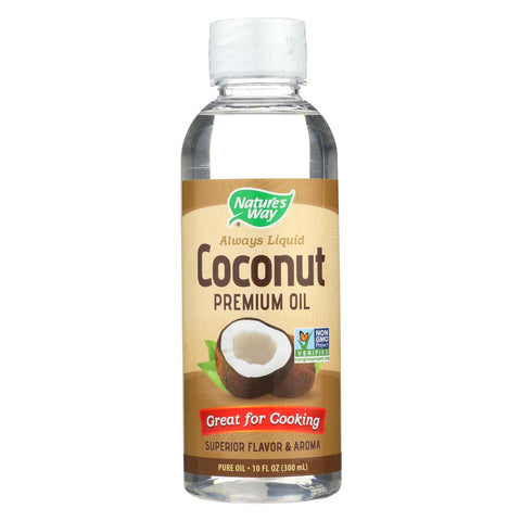 Nature's Way - Liquid Coconut Oil - 10 Oz