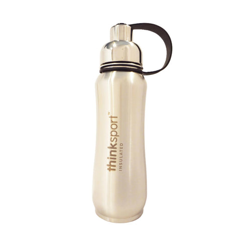 Thinksport Insulated Sports Bottle - Silver - 17 Fl Oz