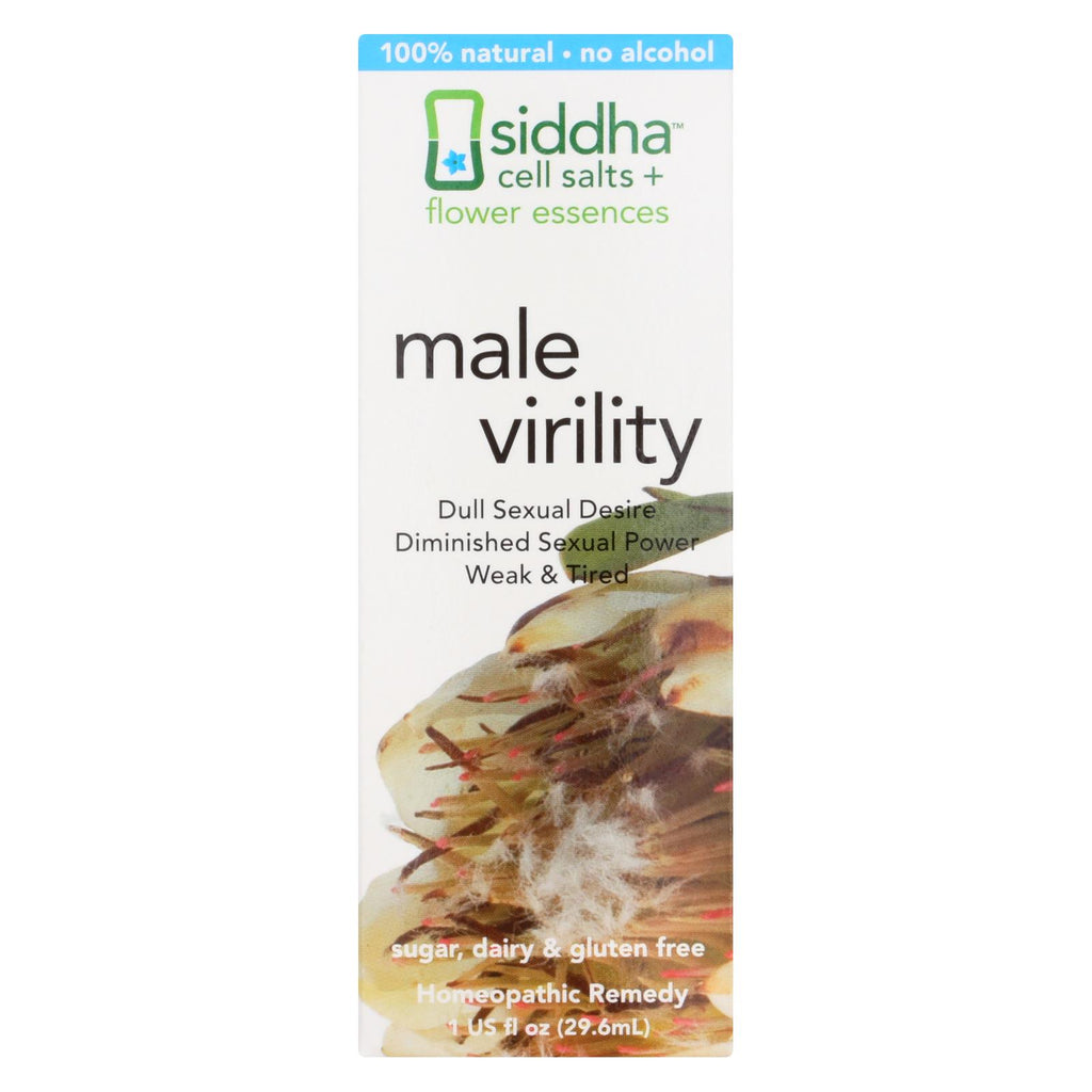 Siddha Flower Essences Male Virility - 1 Fl Oz