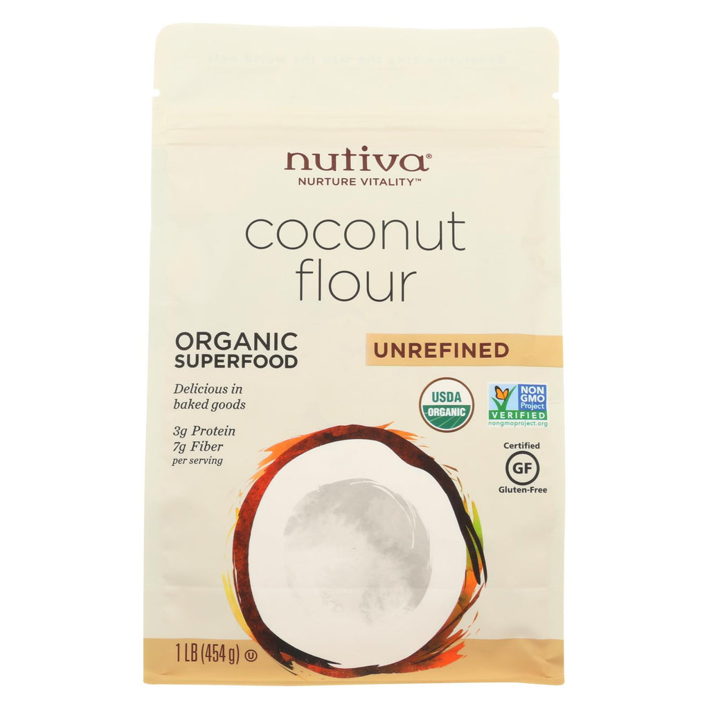 Nutiva Organic Virgin Oil - Coconut - Case Of 6 Lbs