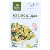 Simply Organic Vegetable Seasoning Mix - Organic - Sesame Ginger - 1 Oz - Case Of 12