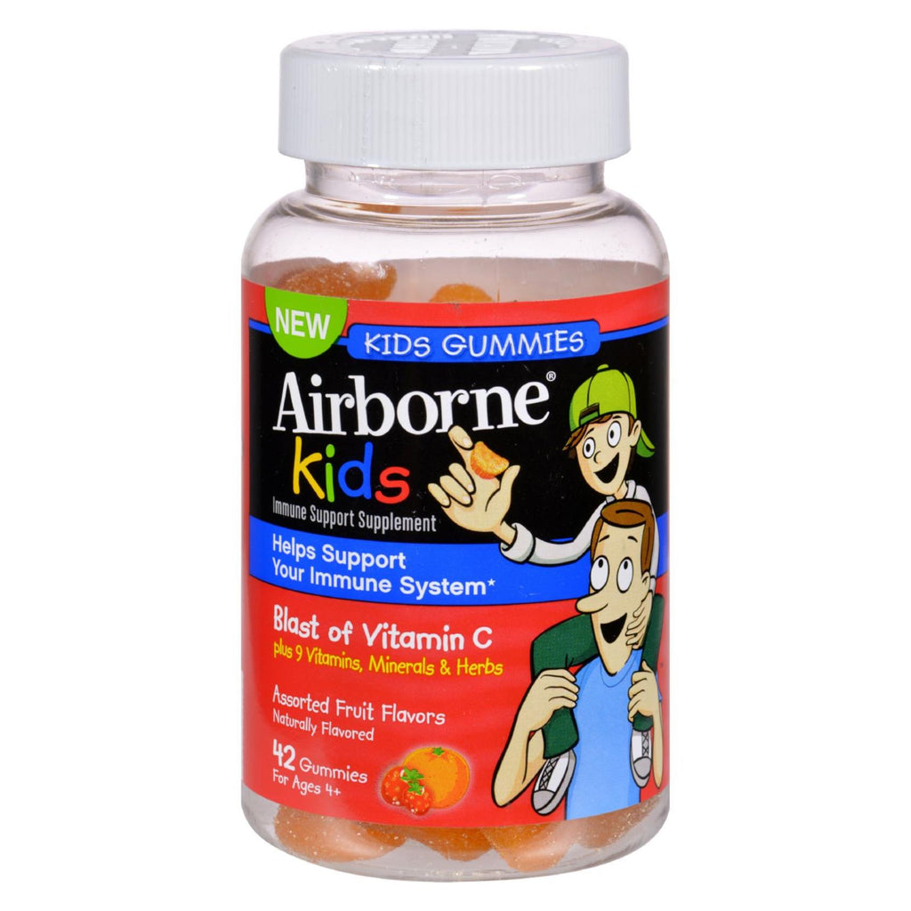 Airborne - Vitamin C Gummies For Kids - Fruit - 42 Count