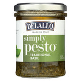 Delallo - Simply Pesto Traditional Basil Sauce - Case Of 12 - 6.35 Oz.