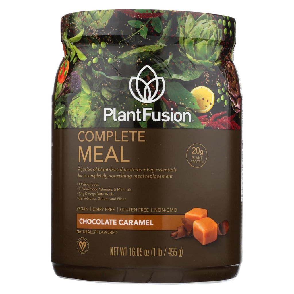 Plantfusion - Complete Meal - Chocolate Caramel - 15.9 Oz