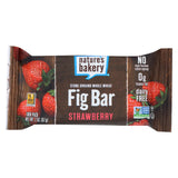 Nature's Bakery Stone Ground Whole Wheat Fig Bar - Strawberry - 2 Oz - Case Of 12