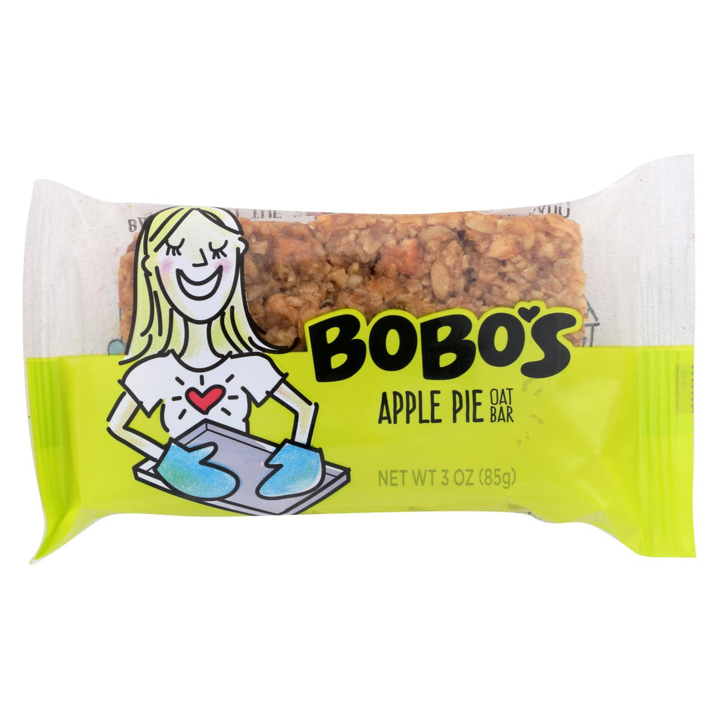 Bobo's Oat Bars - Apple Pie - Gluten Free - Case Of 12 - 3 Oz.