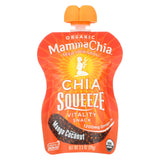 Mamma Chia Squeeze Vitality Snack - Mango Coconut - Case Of 16 - 3.5 Oz.