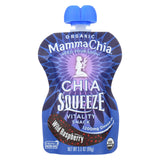 Mamma Chia Wild Raspberry Organic Vitality Snack - Case Of 16 - 3.5 Oz.