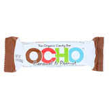 Ocho Organic Candy Bar - Caramel And Peanut - 1.4 Oz - Case Of 18