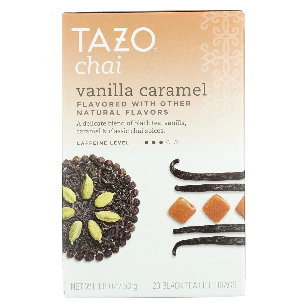 Tazo Tea Tea - Vanilla Caramel Chai - Case Of 6 - 20 Bag