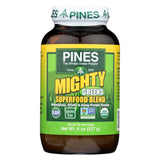 Pines International Mighty Greens Superfood Blend Powder - Organic - 8 Oz