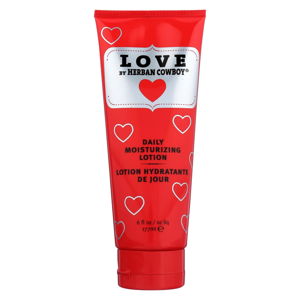 Herban Cowboy Lotion - Daily Moisturizing - Love - 6 Fl Oz