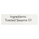 Benissimo Oil - Toasted Sesame Seed - Case Of 6 - 8.45 Fl Oz