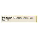 Lundberg Family Farms Organic Lund Brown Rice Low Sodium Stackers - Case Of 12 - 5.9 Oz.