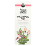 Nourish Organic Body Oil Mist - Rejuvenating Rose Hip And Rosewater - 3 Oz