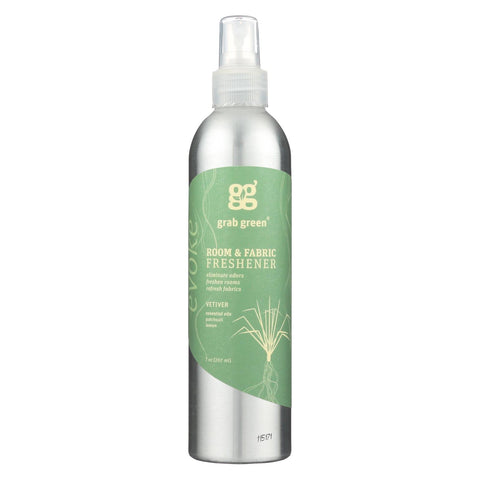 Grab Green Room And Fabric Freshener - Vetiver - Case Of 6 - 7 Fl Oz.