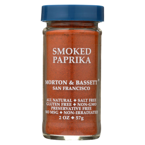 Morton And Bassett Smoked Paprika - Paprika - Case Of 3 - 2 Oz.