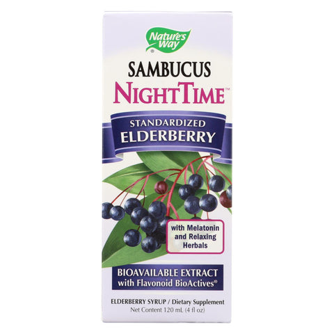 Nature's Way - Sambucus - Nighttime - 4 Oz