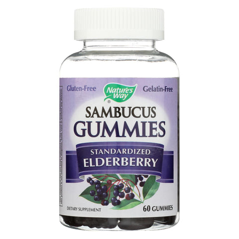 Nature's Way - Sambucus Gummies - 60 Count