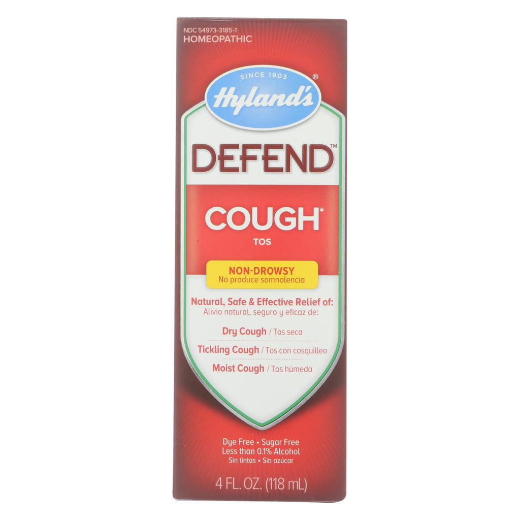 Hylands Homepathic Cough Syrup - Defend - 4 Fl Oz