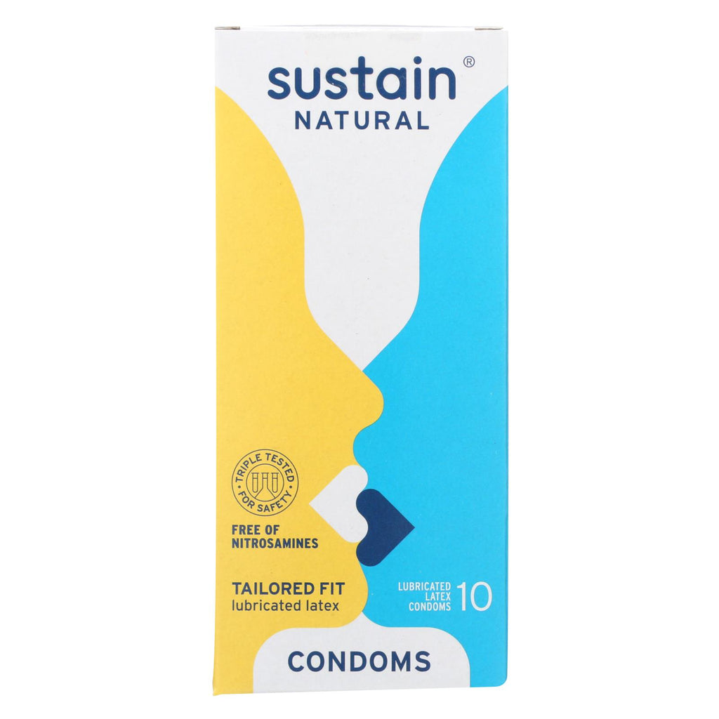 Sustain Condoms Tailored Fit - 10 Pack